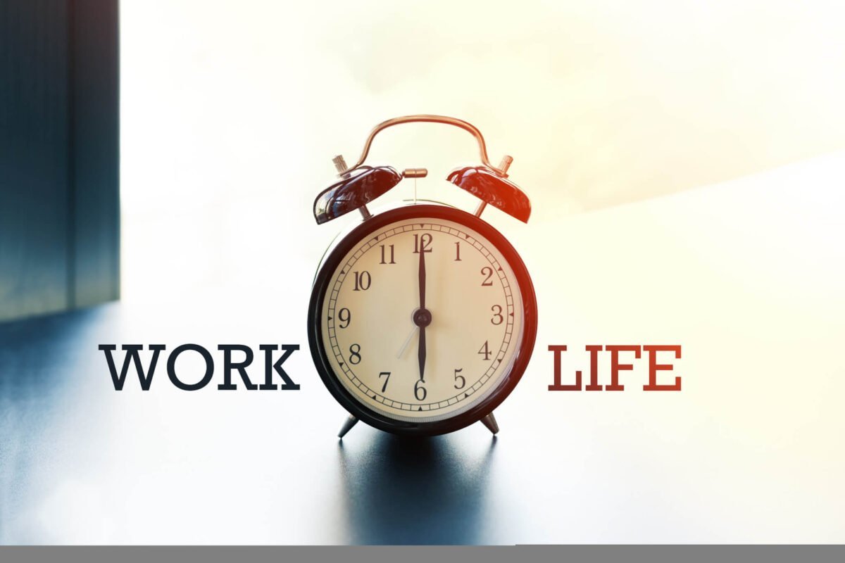 work life balance alarm clock