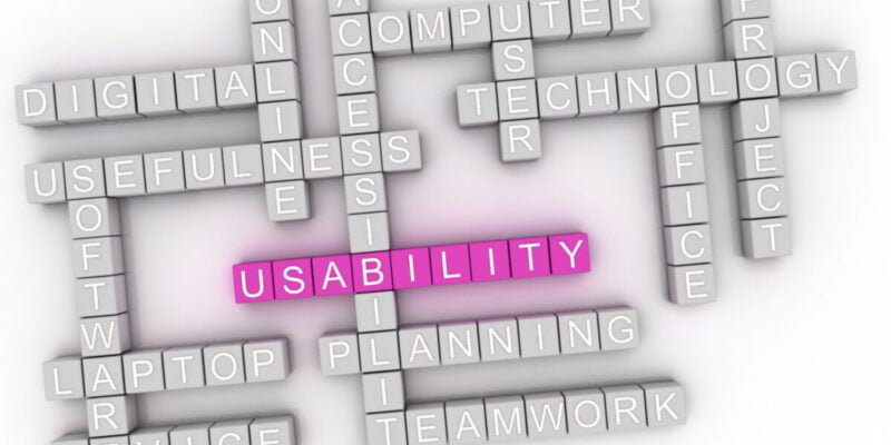 3d usability crossword concept for accessibility software for dyslexia