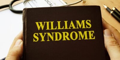 book with words williams syndrome on it